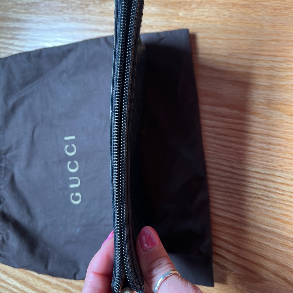 Gucci Vintage Black Wristlet - Picture 6 of 9